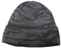 SHapka vyazannaya s otvorotom (chernyj kamuflyazh) SHapka vyazannaya s otvorotom (chernyj kamuflyazh)