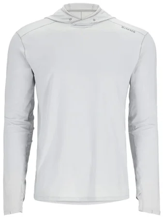 Termofutbolka Simms Solarflex Hoody, Sterling (13658-041)