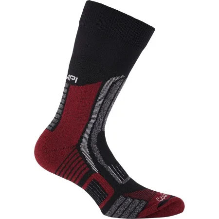 noski-accapi-trekking-ultralight-crew-blackred-melange 1