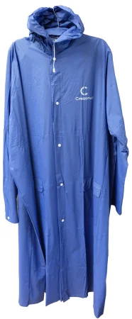 Plashch-dozhdevik Sledopyt plotnyj PVC Blue