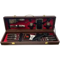 shashlychnyj-nabor-poddubnyj-9-kozha-korichnevyj-proshityj 1