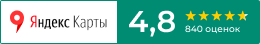 Яндекс рейтинг магазина 4.8