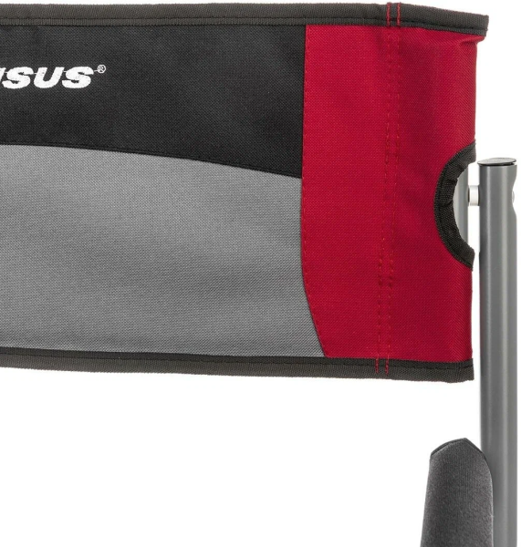 Kreslo NISUS direktorskoe 200kg s otkidnym stolikom,povorotnaya spinka,seryj-krasnyj-chernyj4