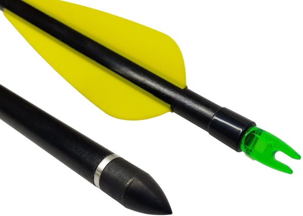 Strela luchnaya fiberglass Centershot Spark 500 operenie Parabolic 33