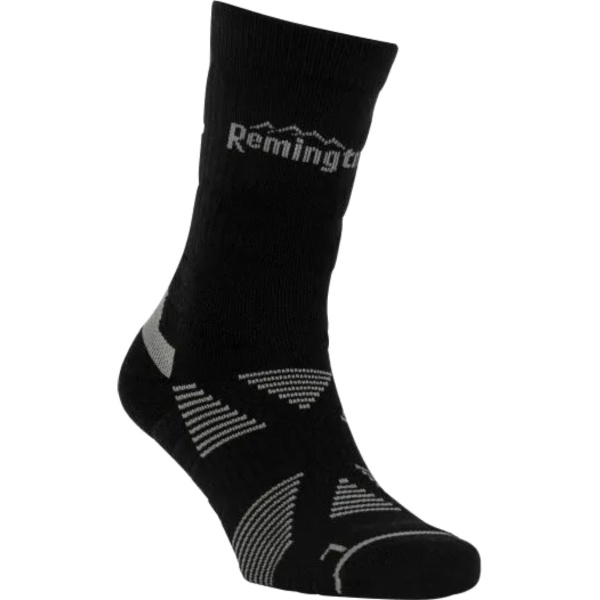 noski-remington-wool-mid-socks-black 2