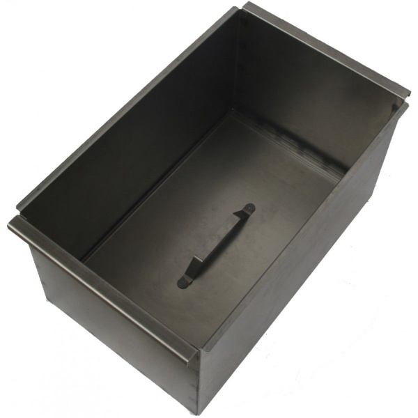 Koptil'nya Tonar (K-001) dvuhyarusnaya s poddonom dlya sbora zhira 450h280h240 (stal' 1,5mm)2