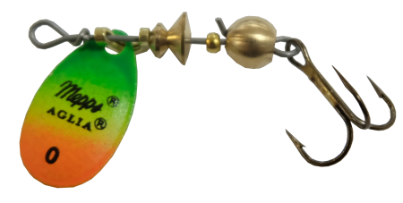 Blesna vrashchayushchayasya Mepps Aglia №0