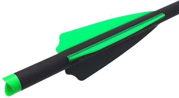 Strela arbaletnaya miks karbon Centershot Toxic 20 Half Moon Nock2