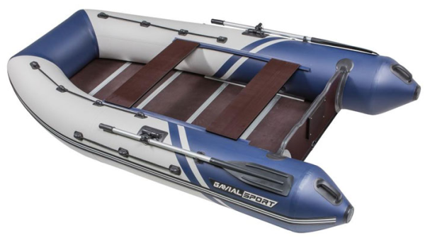 Lodka GAVIAL Lux 340SK Sport belyj-sinij3