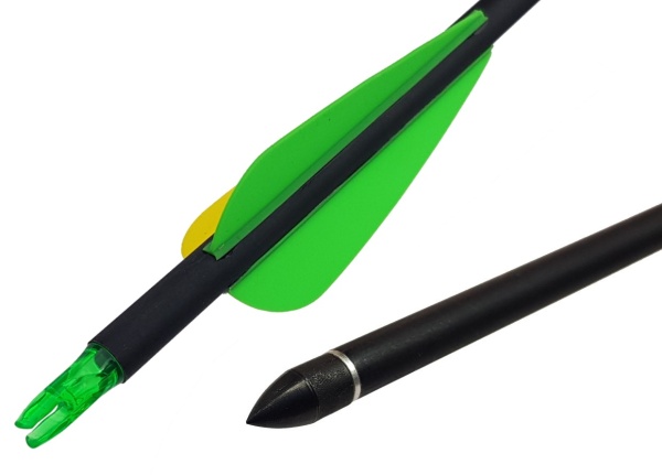 Strela luchnaya miks karbon Centershot Crash 550 operenie Parabolic 33