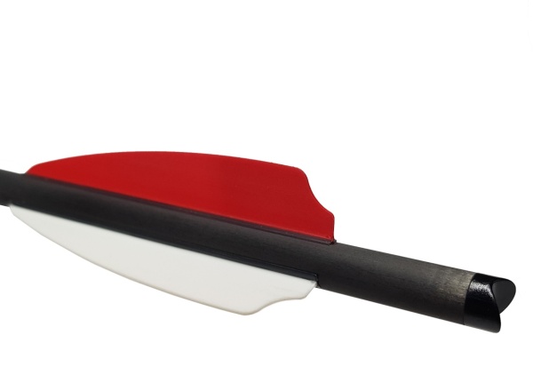 Strela arbaletnaya karbonovaya Centershot Bolt 22, operenie Q2i Fusion X-2 3, latunnyj insert4